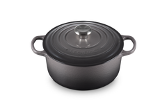 Le Creuset Signature Round Cocotte 20Cm Flint