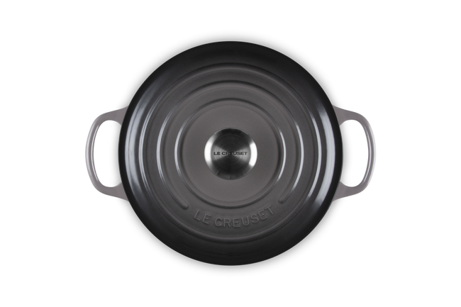 Le Creuset Signature Round Cocotte 26Cm In Flint