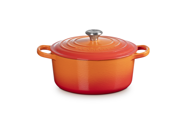 Le Creuset Signature Round Cocotte 24Cm Flame
