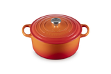 Le Creuset Signature Round Cocotte In Flame