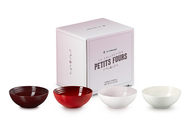 Le Creuset Petit Set of 4 Cereal Bowls In Multi