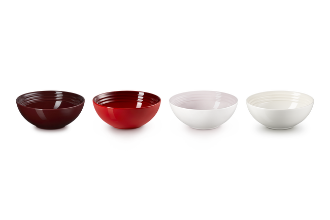 Le Creuset Petit Set of 4 Cereal Bowls In Multi