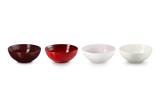 Le Creuset Petit Set of 4 Cereal Bowls In Multi