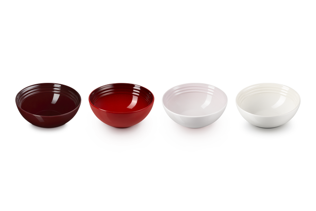 Le Creuset Petit Set of 4 Cereal Bowls In Multi