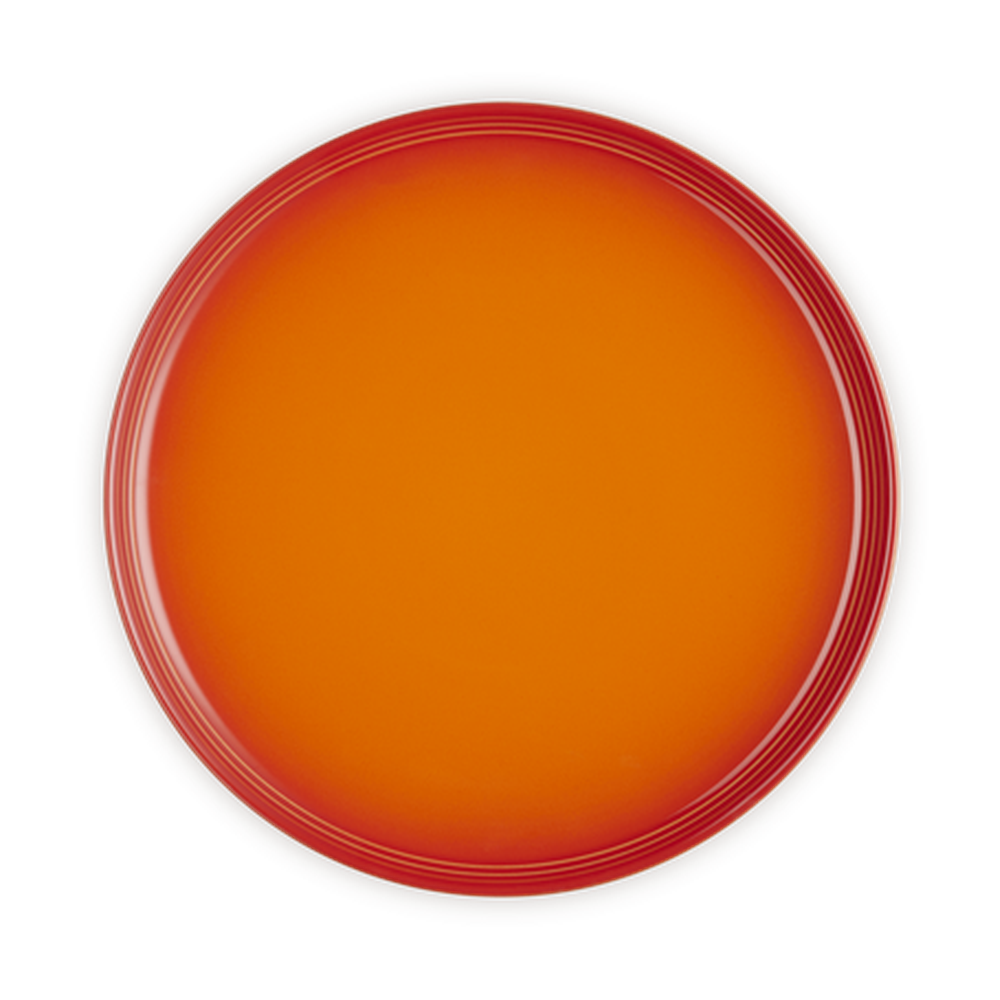 Le Creuset Coupe Dinner Plate In Flame