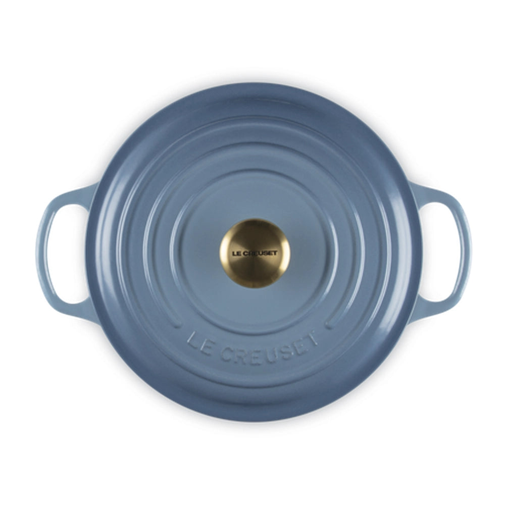 Le Creuset Signature Round Cocotte Small Pot In Chambry