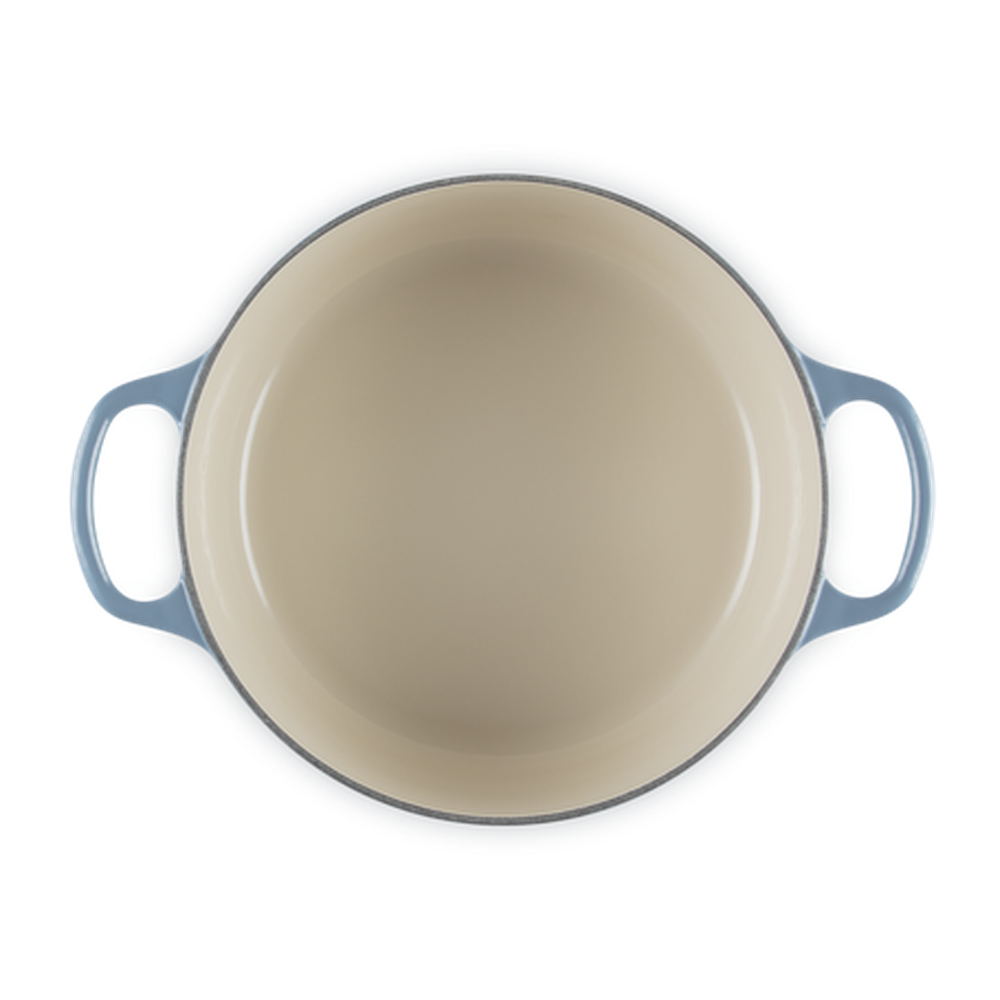 Le Creuset Signature Round Cocotte Small Pot In Chambry