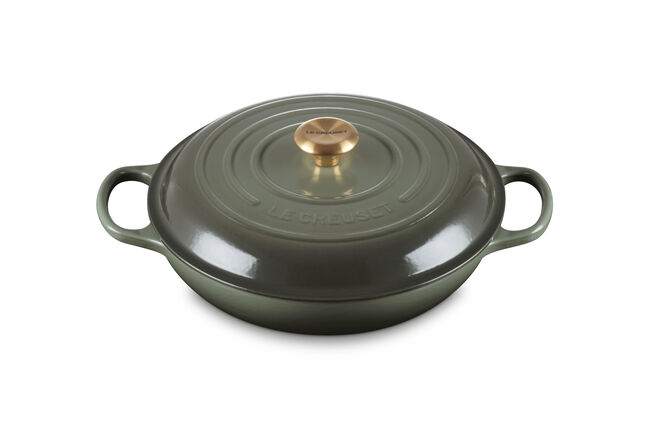 Le Creuset S Shallow Casserole 30Cm In Thyme