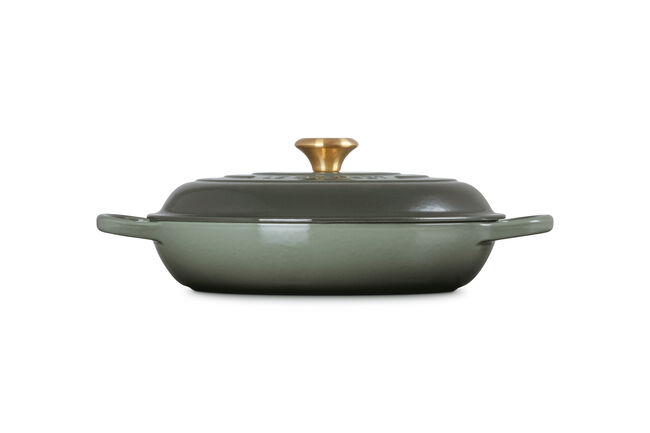 Le Creuset S Shallow Casserole 30Cm In Thyme