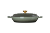 Le Creuset S Shallow Casserole 30Cm In Thyme