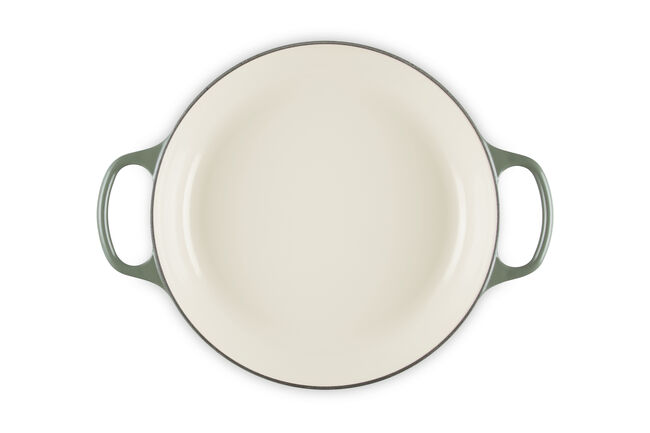 Le Creuset S Shallow Casserole 30Cm In Thyme