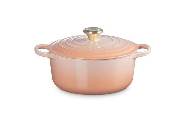 Le Creuset Signature Round Cocotte 24Cm Peche