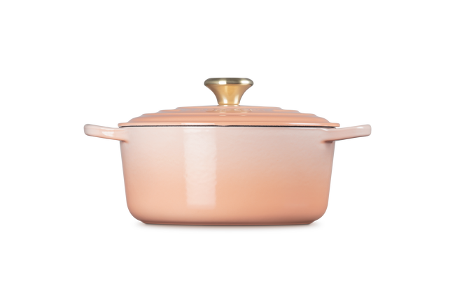 Le Creuset Signature Round Cocotte 24Cm Peche