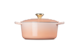 Le Creuset Signature Round Cocotte 24Cm Peche