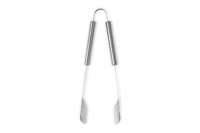 Le Creuset Alpine Outdoor Stainless Steel Tongs In Silver