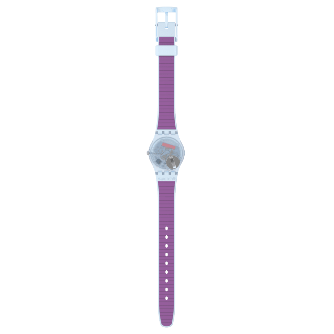 Swatch Powder Plum Unisex Watch