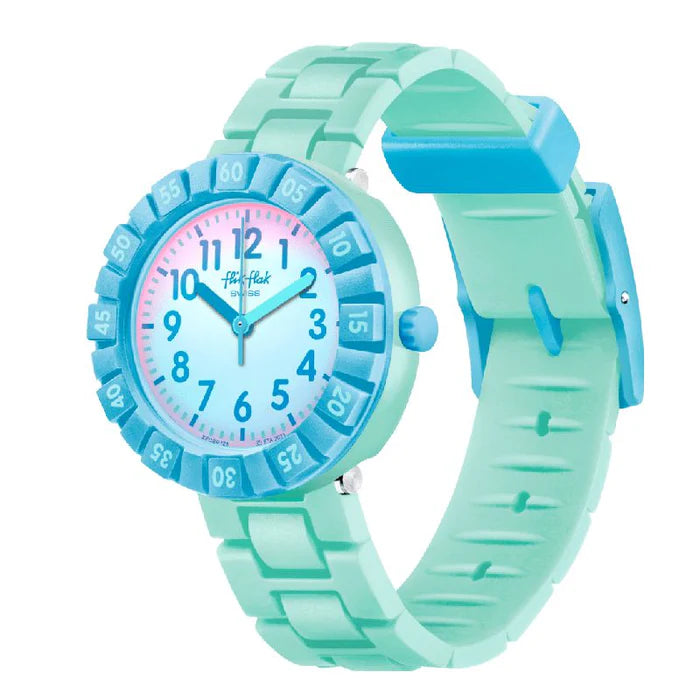 Flik Flak Kiddies BLUE SPLASH Watch