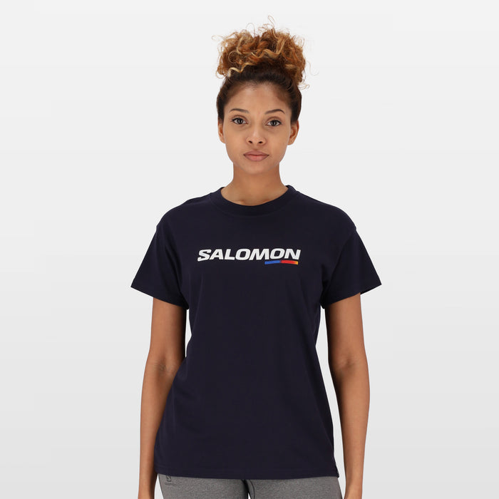 Salomon Sll8602 Womens Race Ss Tee Black