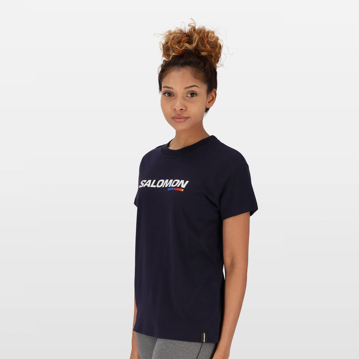 Salomon Sll8602 Womens Race Ss Tee Black