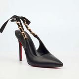 Miss Black Ladies Lola 29 Heels In Black