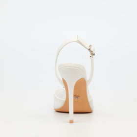 Miss Black Ladies Lola 73 Heels In White