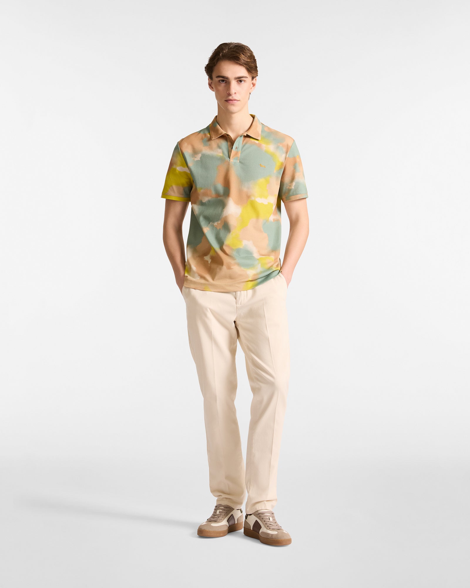 Harmont & Blaine Mens Golfer In Camouflage