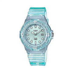 Casio Womens Analog Watch In Aqua