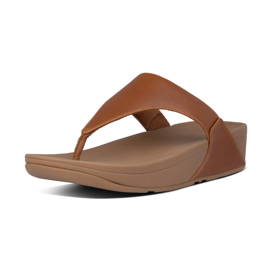 Fitflop Womens Lulu Leather Shoes In Light Tan