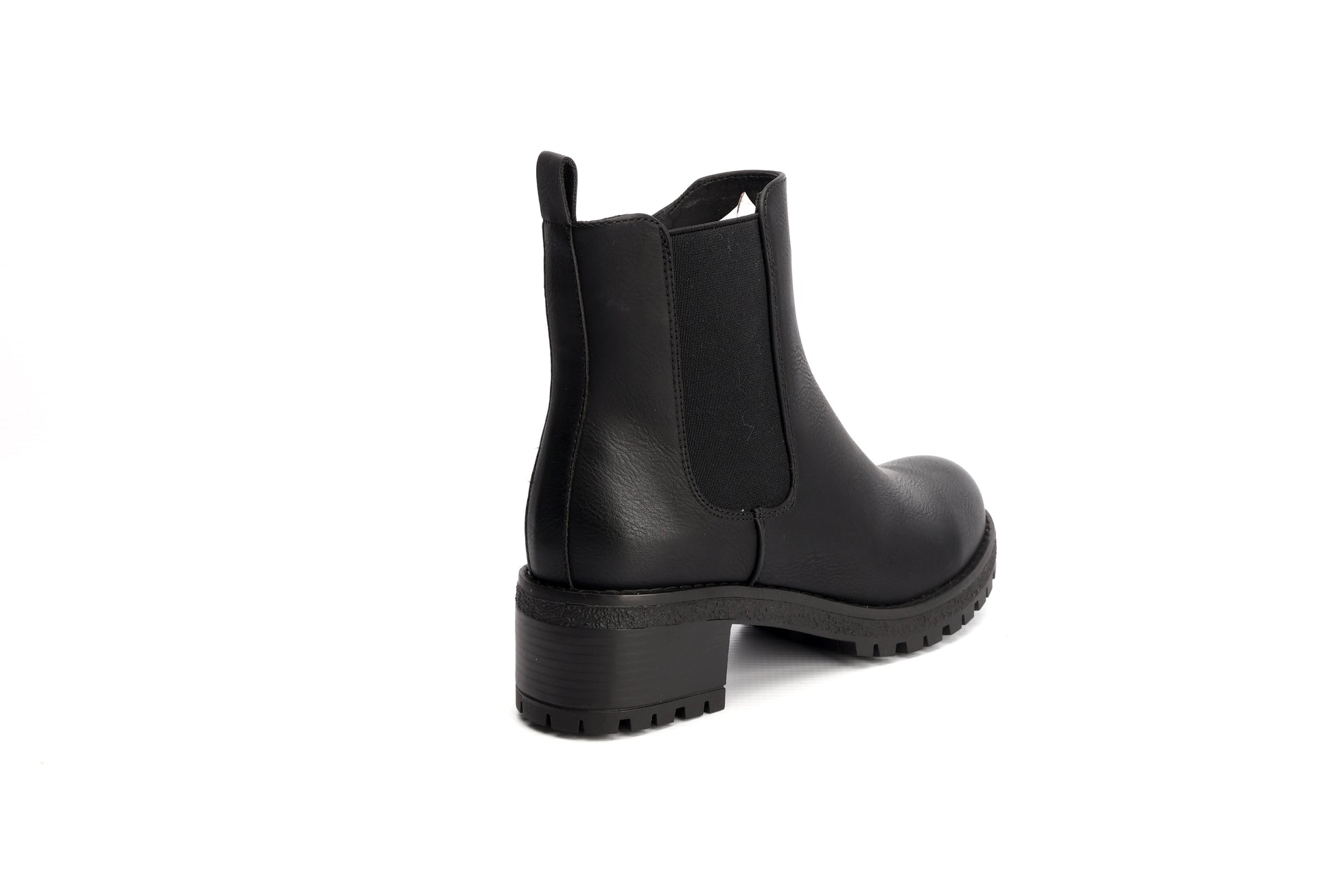 Savoy Ladies Block Heel Boot In Black