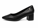 La Her Ladies Comfort Medium Heels In Black