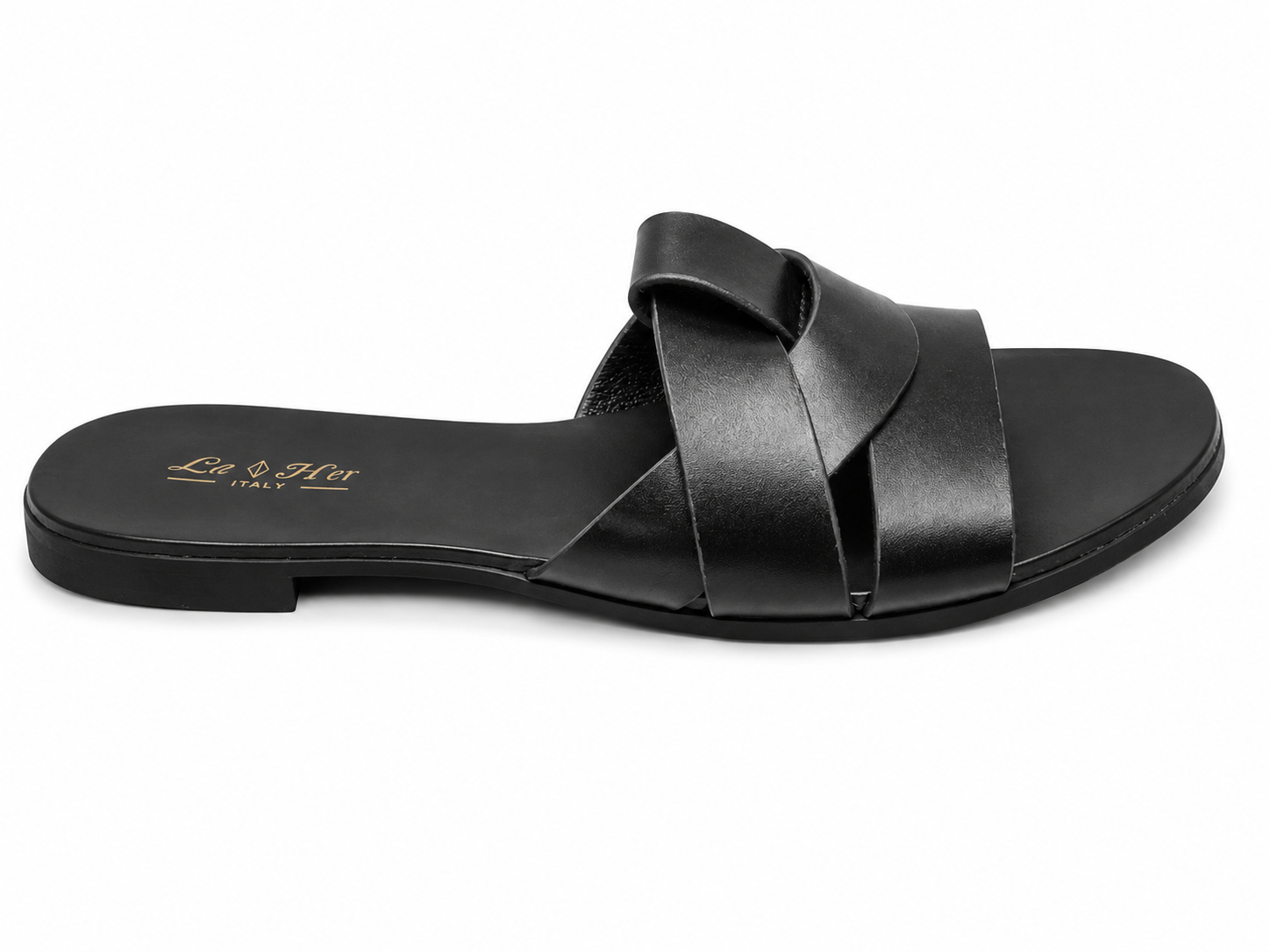 La Her Ladies JY3 Sandals In Black