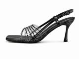 La Her Womens Evening Heels In Black