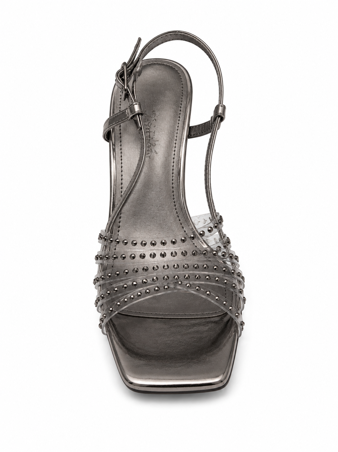 La Her Womens Evening Heels In Pewter