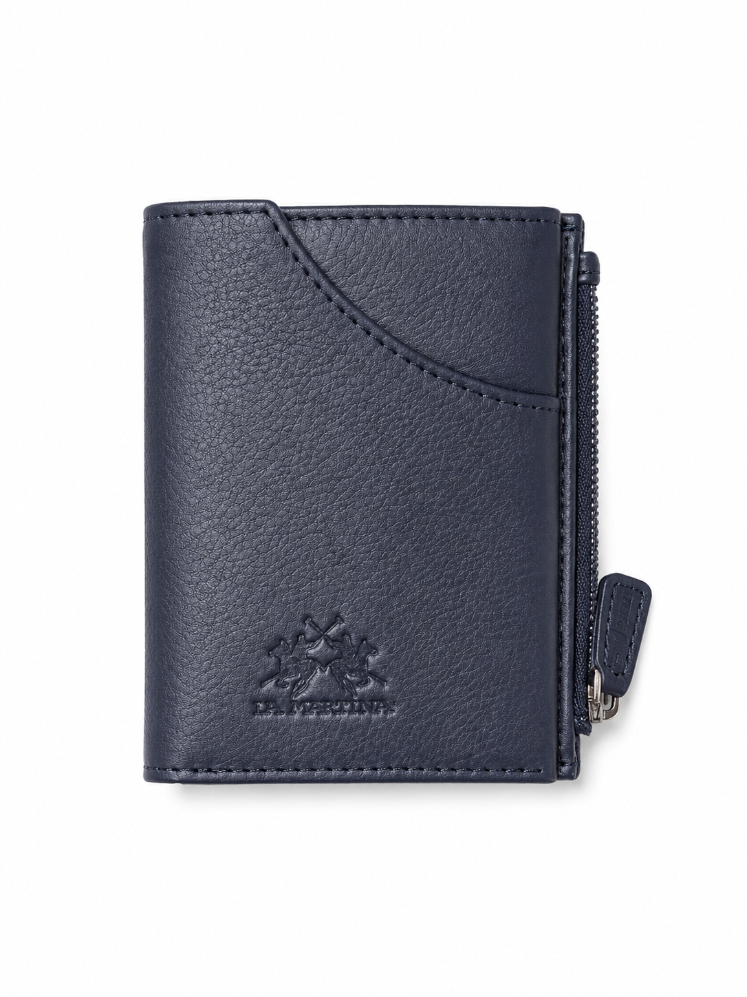 La Martina Mens Arian Wallet In Blue