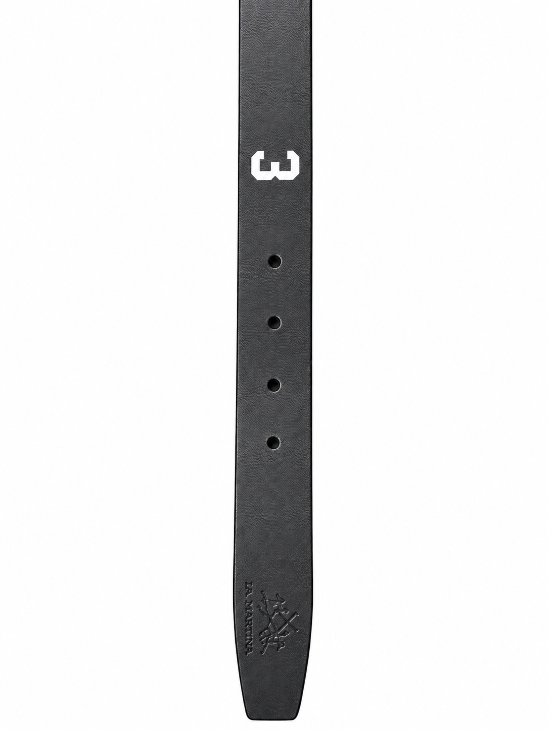 La Martina Mens Belt In Black