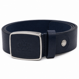 La Martina Mens Belt In Dark Blue