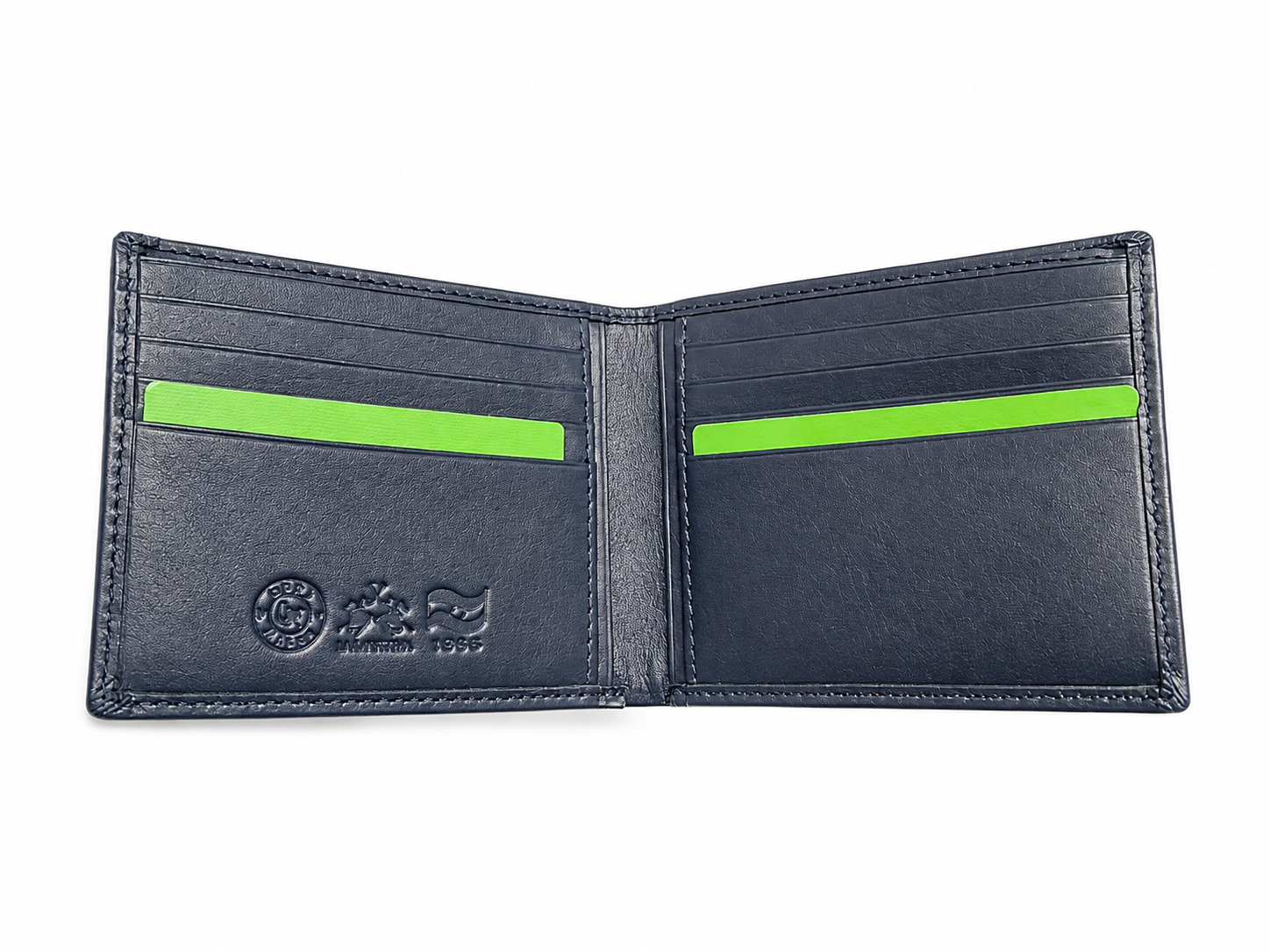 La Martina Mens Lopez Wallet In Blue