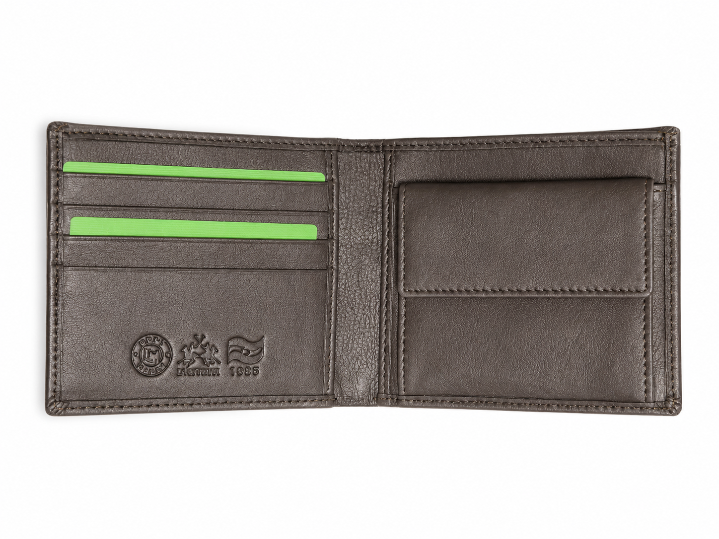 La Martina Mens Lopez Wallet In Brandy