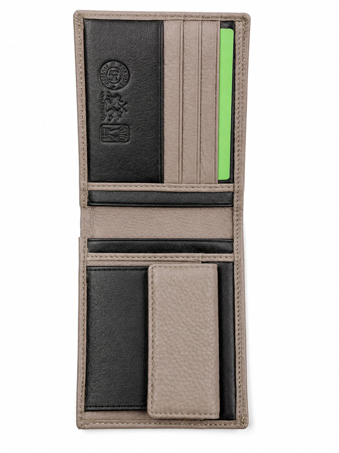 La Martina Mens Sancho Wallet In Taupe