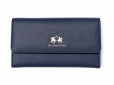 La Martina Womens Marilena Wallet In Blue