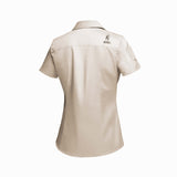 Boerboel Ladies Short Sleeve Kalahari Shirt In Stone