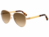 Lanvin Aviator Sunglasses In Gold