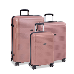 Cellini La Strella Trolley Case 4Whls Pink