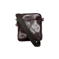 Lefel 2058 Martina Double Zip Mens Sling Oxblood