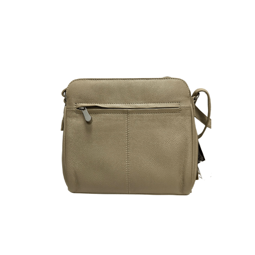 Lefel Zip Shoulder Bag In Sand