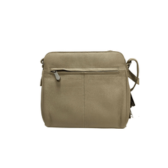Lefel Zip Shoulder Bag In Sand