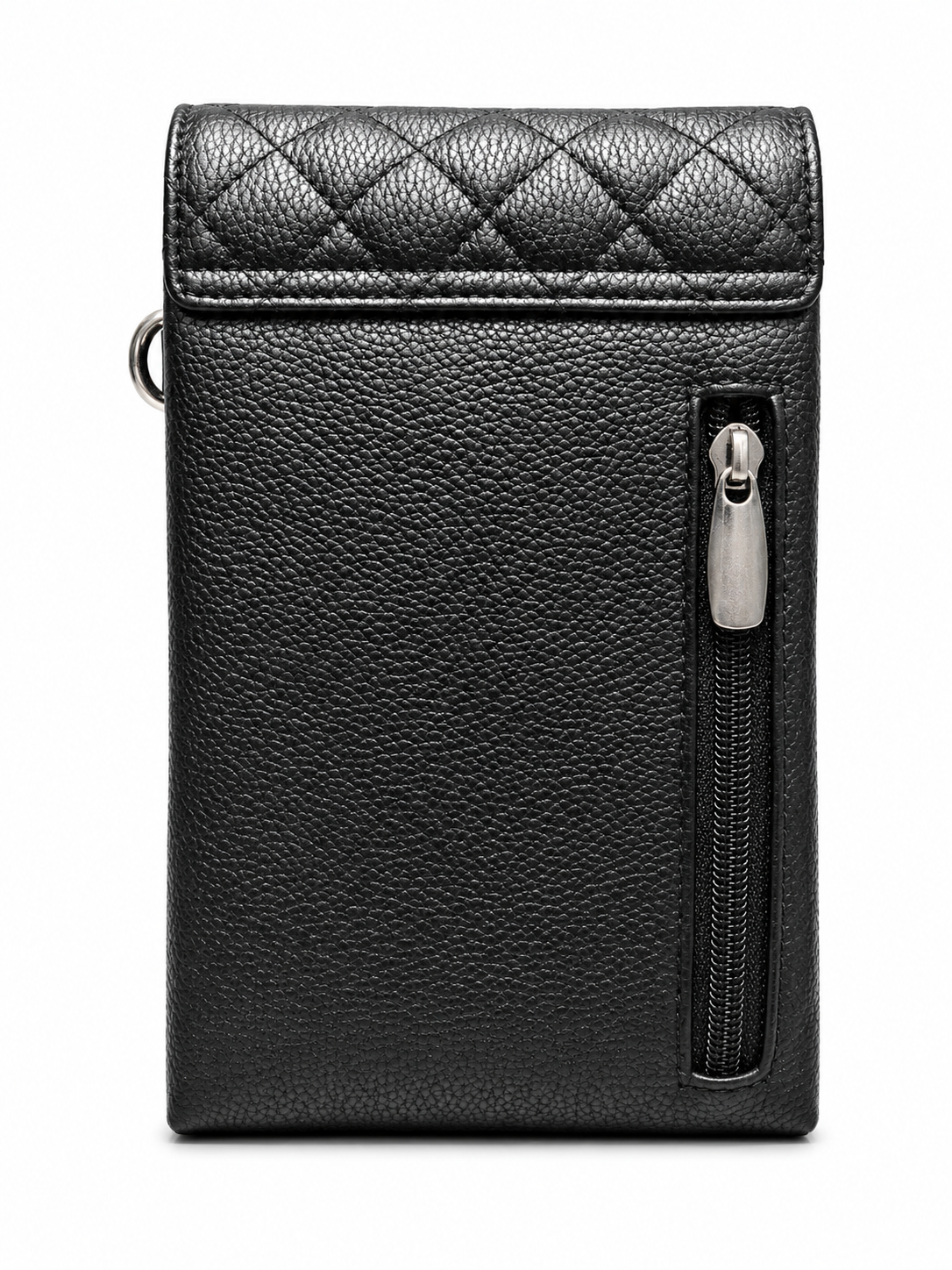 Lefel Midi Quilt Mobile Sling Bag In Black