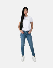 Levis Womens The Lucky One Curvy Jeans In Blue