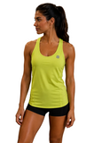 Freddy Womens Tank Top Vest In Lime Green