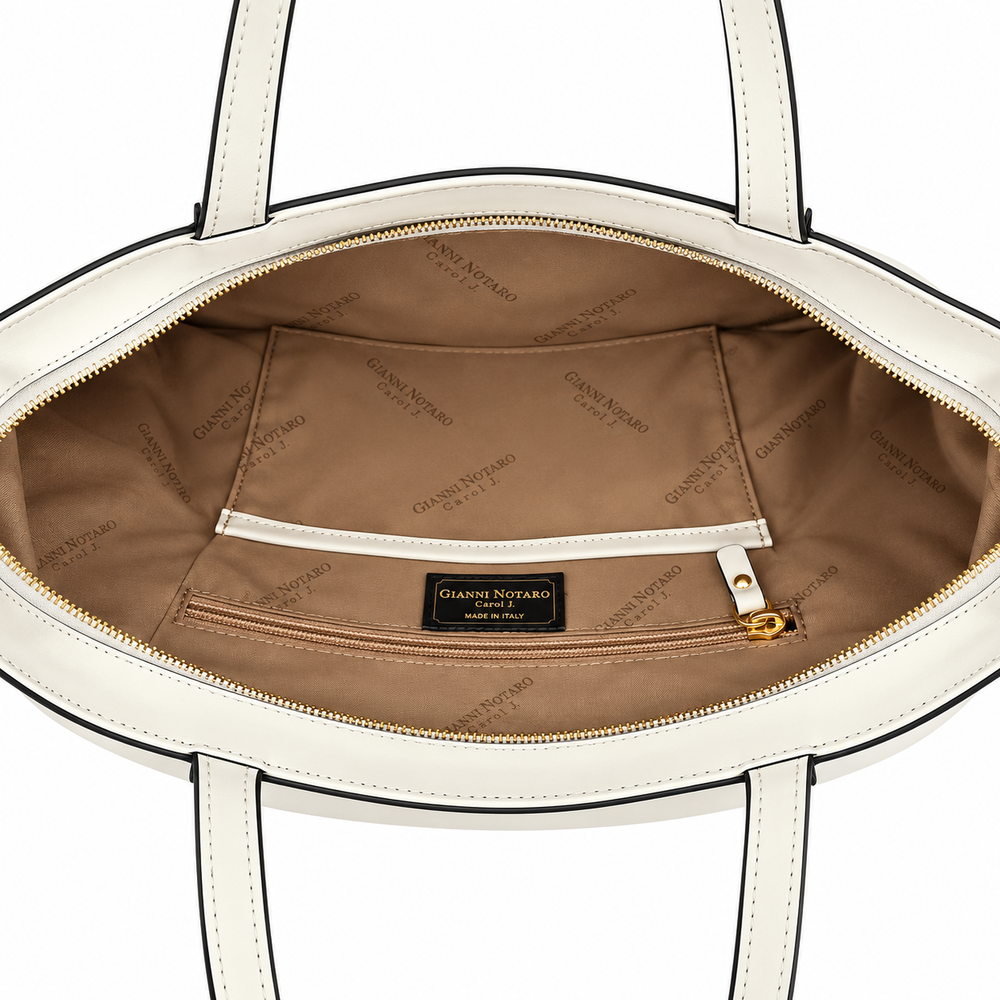 Gianni Notara Bianco Tote Bag In White